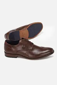Allen Solly Men Brown Lace Up Shoes