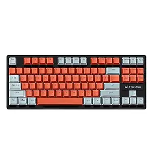 Tobo A300 Mechanical Gaming Keyboard Mix White Orange 4 Types Switch Gamer Keyboard TD-619KM