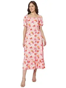 VERO Moda Ankle Length A-Line Dress for Women