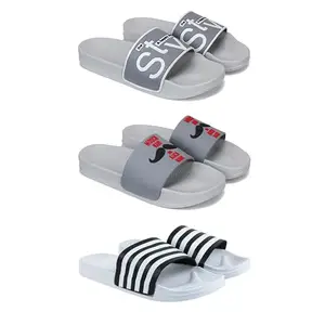 DRACKFOOT Men's Sandals | Lightweight Wear| Stylish & Easy to Wear For Men'S GR-SAN-(3-COMBO)-1589-1590-3026-6