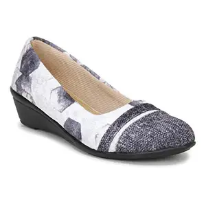 commander shoes Stylish Casual Bellies for Girls and Women(40, Grey, 113)