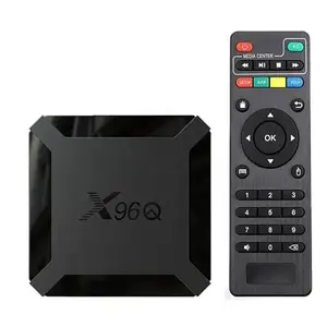 FNX X96Q Mini PC Box with Allwinner H313 Quad-Core, 2GB RAM, 16GB Storage, HDMI Output, Dual USB, TF Card Slot, WiFi | Android 10 Based Android PC Box