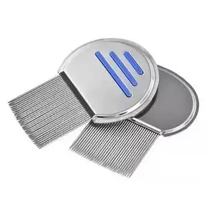 Stainless Steel Lice Comb for Women and Kids, Fine Egg Nit Lice Egg Removal, Hair Scalp Louse and Eggs Remover