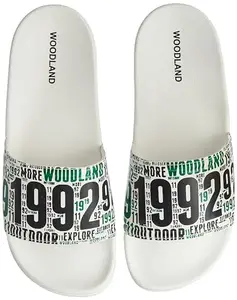 Woodland Men's White EVA Slipper-7 UK (41EURO) (FF 3949021)