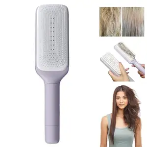 VIETNAM Self-Cleaning Anti-Static Massage Comb,4 In 1 Self Cleaning Hair Brush,Scalable Rotate Lifting Self Cleaning Massage Scalp Hairbrush 3D Air Cushion Hair Brushes for Women