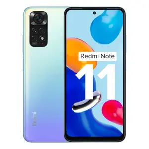 (Refurbished) Redmi Note 11 (Starburst White, 4GB RAM, 64GB Storage) | 90Hz FHD+ AMOLED Display | Qualcomm® Snapdragon™ 680-6nm | Alexa Built-in | 33W Charger Included