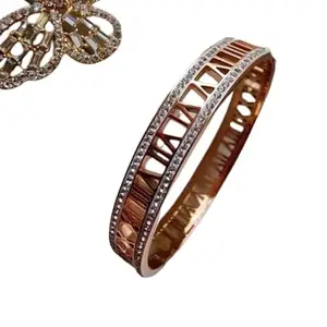 V FASHION JEWELLERY stianless steel adjustable bracelet for girls stylish anti tarnish bangles for women kada for women accessories Jewellery cuff bracelet gifts combo