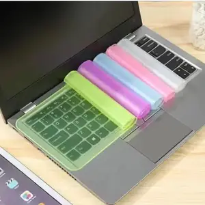 ZyloMart Silicone Keyboard Protector | Ultra-Thin, Transparent, Waterproof Cover | Anti-Dust Keyboard Skin for Laptop & Desktop | Flexible & Durable | Universal Fit