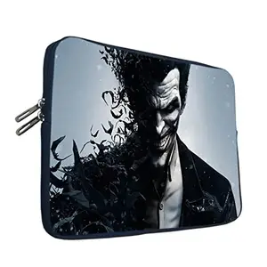 TheSkinMantra Devil Smile Chain Laptop Sleeve Bag Compatible for Screen Size 11.1 inches Laptop/All Ipad Models Including 12.9