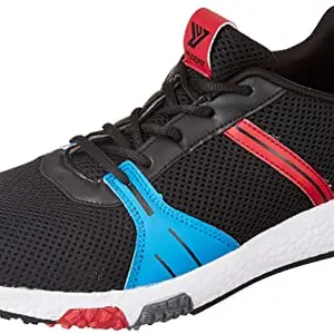 Fusefit Mens Bolton Ii Black/Blue RED Running Shoe - 8 UK (FFR-841)