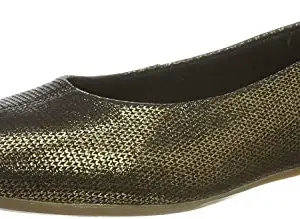 Clarks Women Bronze Metallic Leather Fashion Sandals-3.5 UK (36 EU) (26146541)