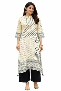 Women’s Printed Kurta with Palazzo Set
