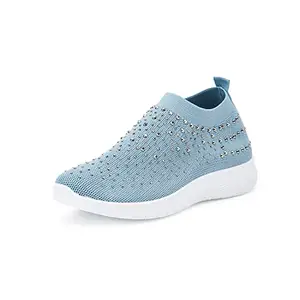 Flavia Women's Running Shoes L.Blue 7 UK (39 EU) (8 US) F/HD0062