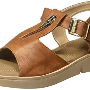 Valiosaa Women Tan Fashion Sandals-3 UK (36 EU) (5 US) (1468TN)