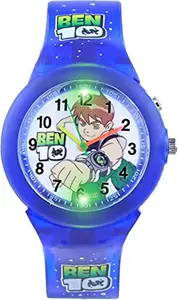 Zest4Kids- Analogue Multicolor Dial Watches with 7 Color Glowing Disco Light for Kids Boys& Girls