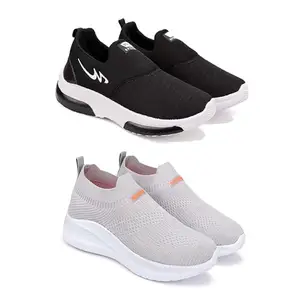 DRACKFOOT Men's Sports Shoes Collection Gym,Running,Men's Sports Shoes for Every Sport GRT-(Combo-2)-1076-1049-8 Multicolor