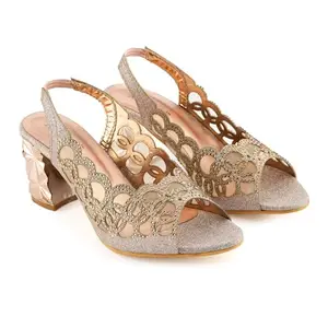 MOSAC Women Casual/Party Block Heel Fashion Sandals For Women & Girls, 6 UK