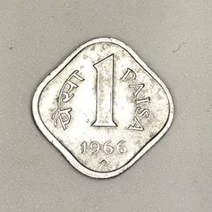 Generic CoinXpress 1 Paisa of 1966 - Hyderabad Mint