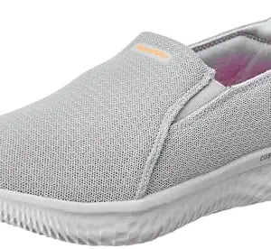 Aqualite Men Infinite Shoes, L.Grey/Orange, 8 UK/India