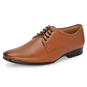 Centrino Formal Shoe for Men | Lace-Up Derby for Business & Casual Wear | Stylish Design with Comfortable Fit Craftsmanship for All-Day Support (64055)