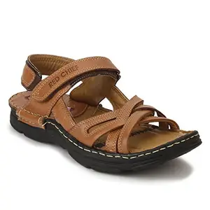 Red Chief Sandal for Men Tan