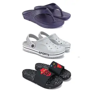 DRACKFOOT Men's Sandals | Lightweight Wear| Stylish & Easy to Wear For Men'S GRT-SAN-(3-COMBO)-3153-3067-3034-9