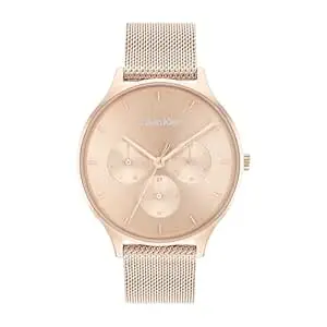 Calvin Klein Analog Gold Dial Women's Watch-25200102
