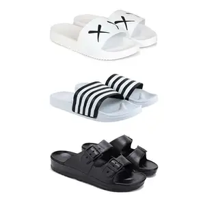 Men's Sandals | Lightweight Wear| Stylish & Easy to Wear For Men's PCV-San-(3-COMBO)-3029-3026-3115-10
