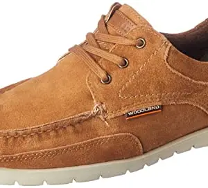 Woodland Men's Tan Leather Casual Shoe-7 UK (41 EU) (OGC 4428022)