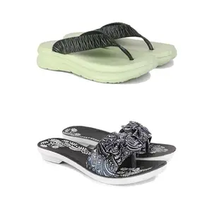 sandal for Women's,slip-ons,quality casaul sandals for Women's PCV-SAN-(2-COMBO)-2001-1967-8-EURO-39
