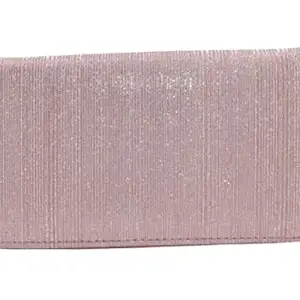 PH BROTHER Leather Stylish Long Ladies Wallet with Zip Pocket Zipper Inner Material Polycotton Attractive Color Pink