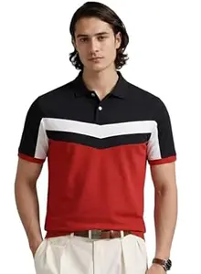 ADRO Multicolour Polo T Shirt | 100% Cotton Mens Polo Tshirt | Regular Fit Half Sleeve Cut & Sew Polo T-Shirt for Men