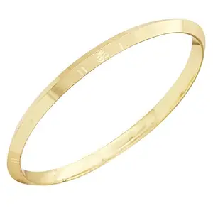 ZIVOM® Om Laser Engraved Brass Kada Bangle Bracelet For Men