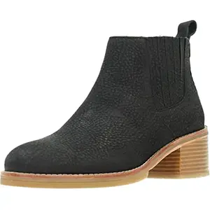 Clarks Black Coloured Womens Ankle Boots (Size: 8)-26161547_Black
