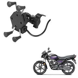 Auto Pearl -Waterproof Motorcycle Bikes Bicycle Handlebar Mount Holder Case(Upto 5.5 inches) for Cell Phone - Dream Neo