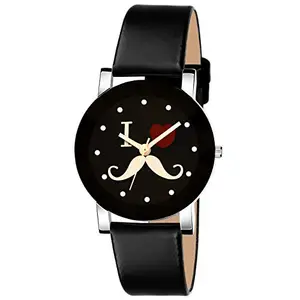 FROZIL Analog Black Dial Watch for Girls(HK-534)