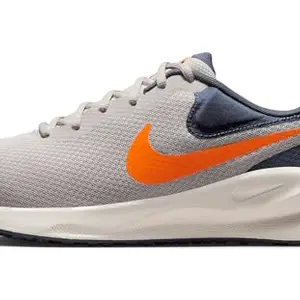 Nike Revolution 7-LT Iron ORE/Total Orange-Thunder BLUE-FB2207-009-6UK