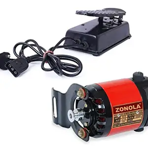 Zonola Sewing Machine Mini Domestic Motor (Full Copper Winding) Red & Black