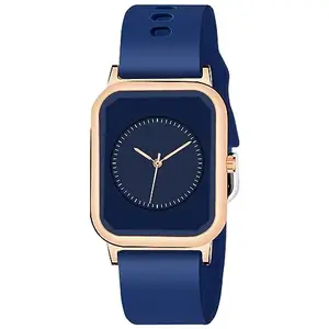 ON TIME OCTUS Analog Men's and Women's Unisex Watch (Blue Color Dial Blue Colored Strap)