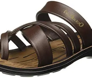 WALKAROO Mens Gents Special Brown Sandal ( W5687 ) 8 Uk