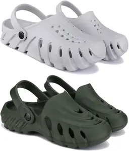 BERSACHE Men Clogs with Regular wear | Ultra Soft & Flexibility Technology Multicolor