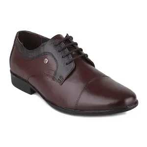 Red Chief Dark Brown Leather Formal Derby Shoes for Men_Size 9_UK_RC3873 G00159