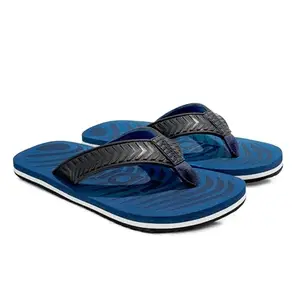 ASIAN Men's Casual Flip-Flop & Slippers for Daily Used Chappal for Men's & Boy's Navy Blue