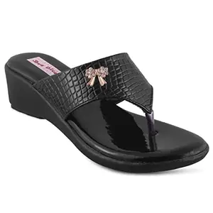 Veekay shoedice Sandals for women. 3001 Black size - 36