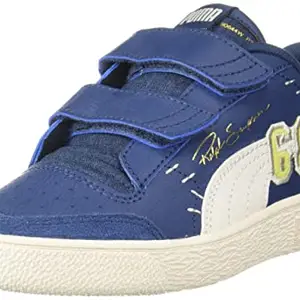 Puma Kid's Unisex Ralph SampsonLoCollegiateVPS Casual Shoes, Blue, 10 UK, Blue (Blue 02)