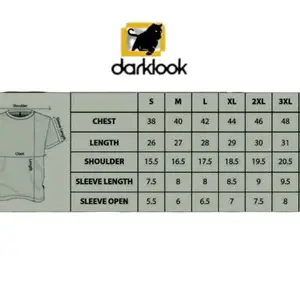DARKLOOK Men's Regular Fit Printed T-Shirt Combo (Pack of 2) 36_White2_Black-W|Size-2XL