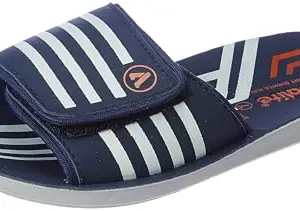 Aqualite Men PG-558 Slipper, Grey/Blue, 10 UK/India