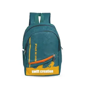 Swift Creation Backpack Bags | Shoulder Strap Bag for Unisex Adult | Laptop,Office,Travel Backpack Unisex Water Resistant Office Bag/School Bag/College Bag/Business Bag Polyester