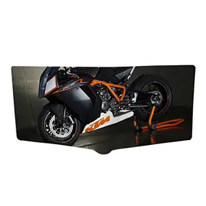 CRAFTSEVER Canvas Wallet for Men and Boys 6 Card Holder Wallet,bi fold Canvas Printed Genuine Wallet and Purse Card Holders for Men (Black)