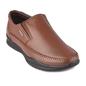 Red Chief Genuine Leather Formal Slip-On Shoes for Men | Elegant & Comfortable Office Wear | RC3836